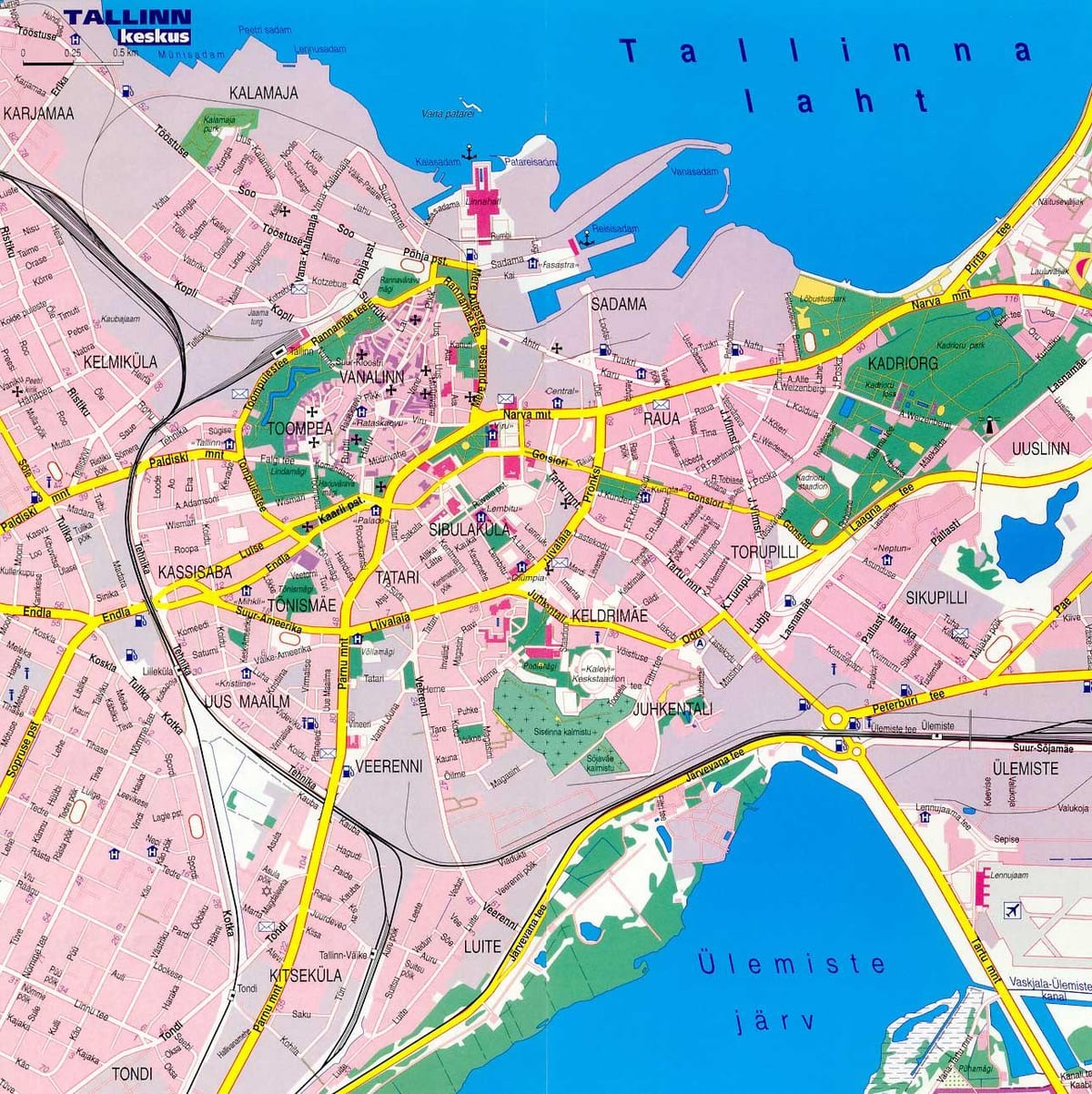 வரைபடம் ட்யாலிந், எஸ்டோனியா